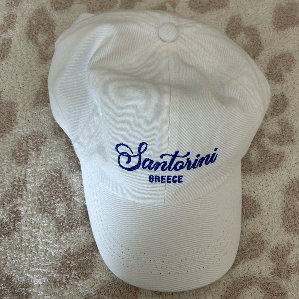Santorini Greece Hat